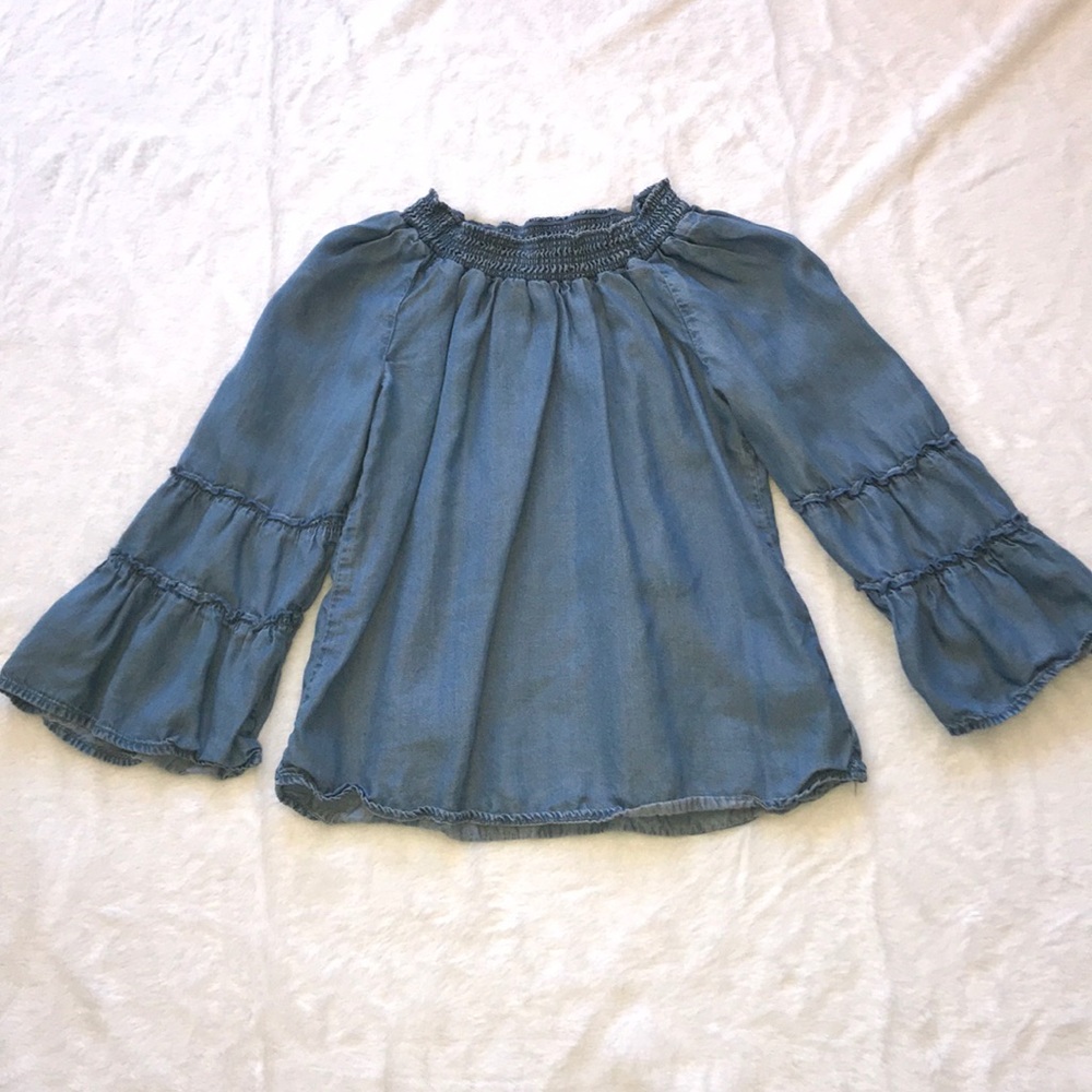 Justice off the shoulder top